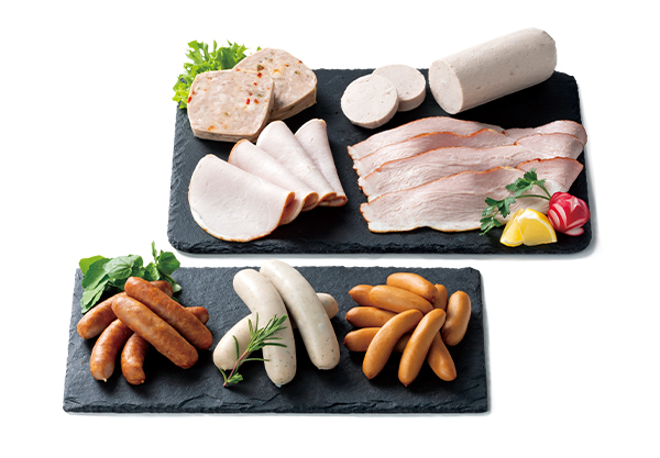 無添加ハム・ソーセージセット【B】