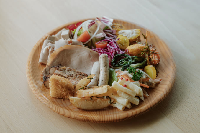 自然食レストラン ティルズの料理