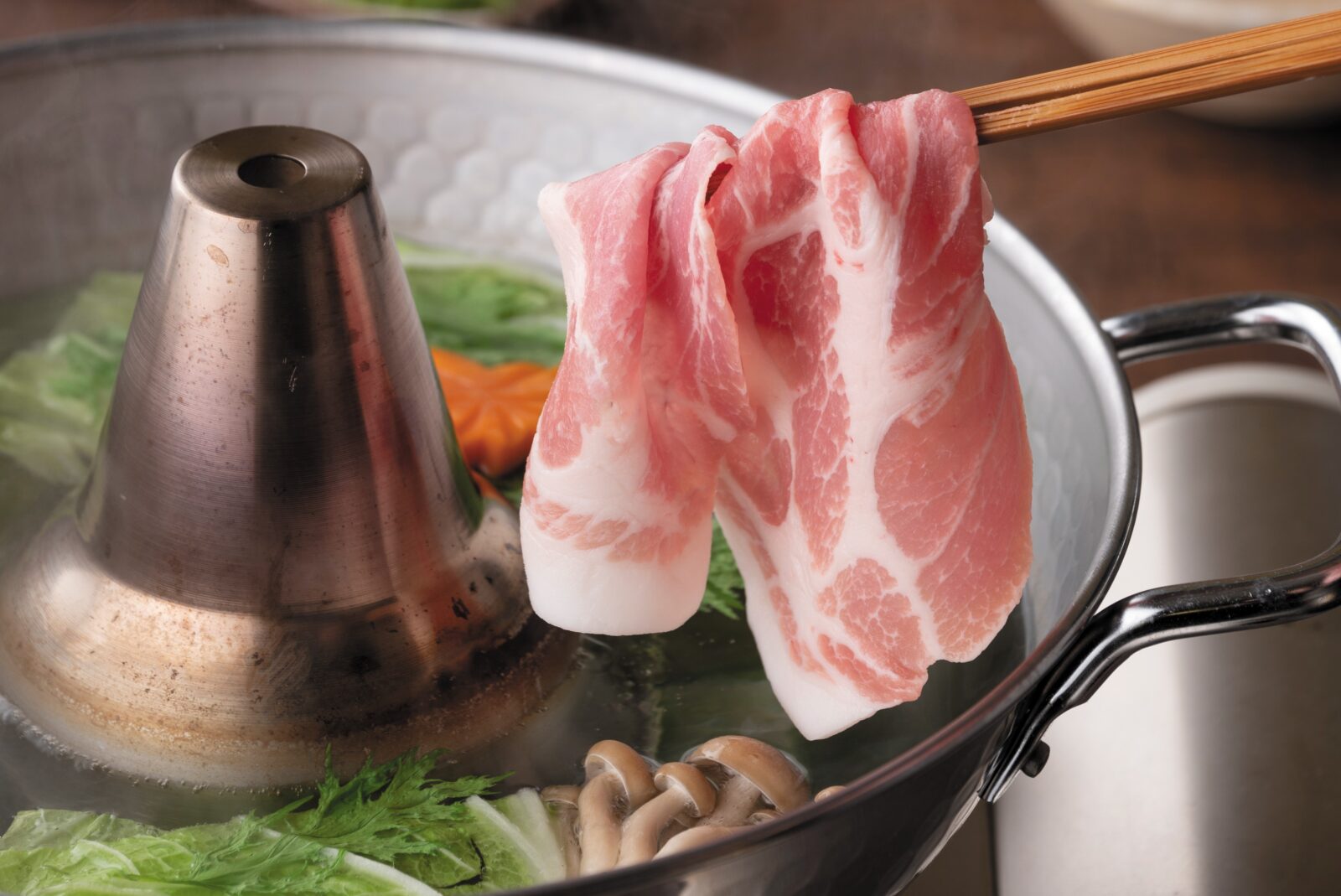 館ヶ森高原豚をあっさりと頂く