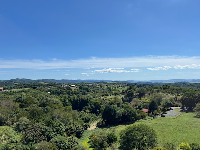 「輝きの丘」からの景色