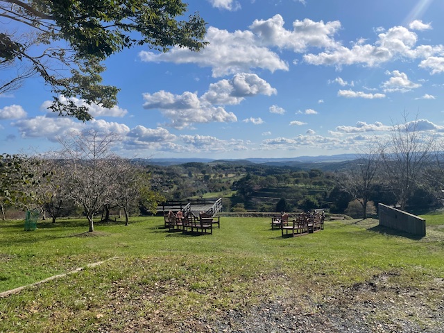 牧場ウエディングの準備