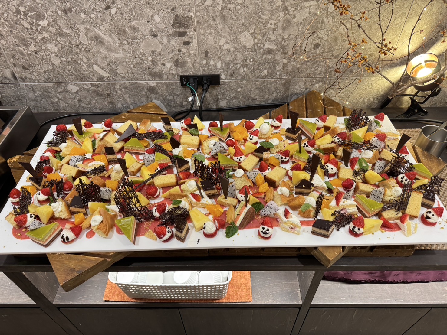 Xmas night buffetの様子！！🎅🎄