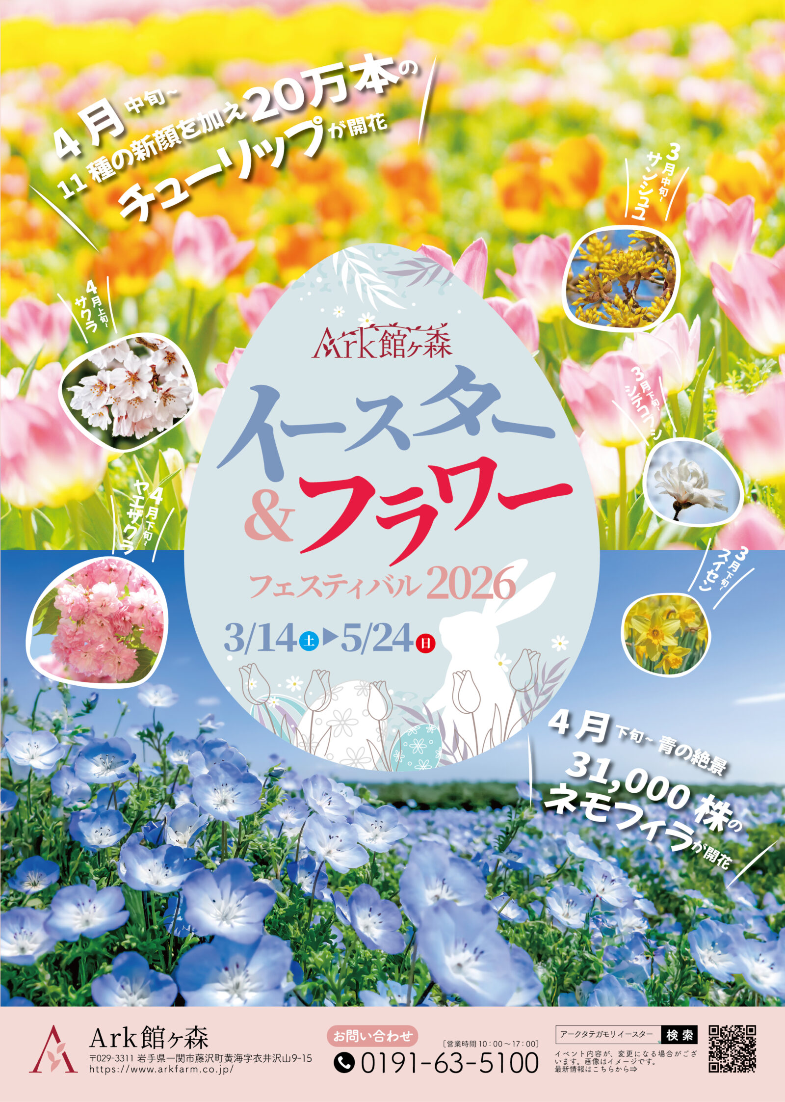 3/14(土)からArk館ヶ森 場内オープン！