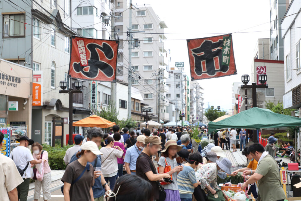 盛岡市材木町よ市　キッチンカー出店について