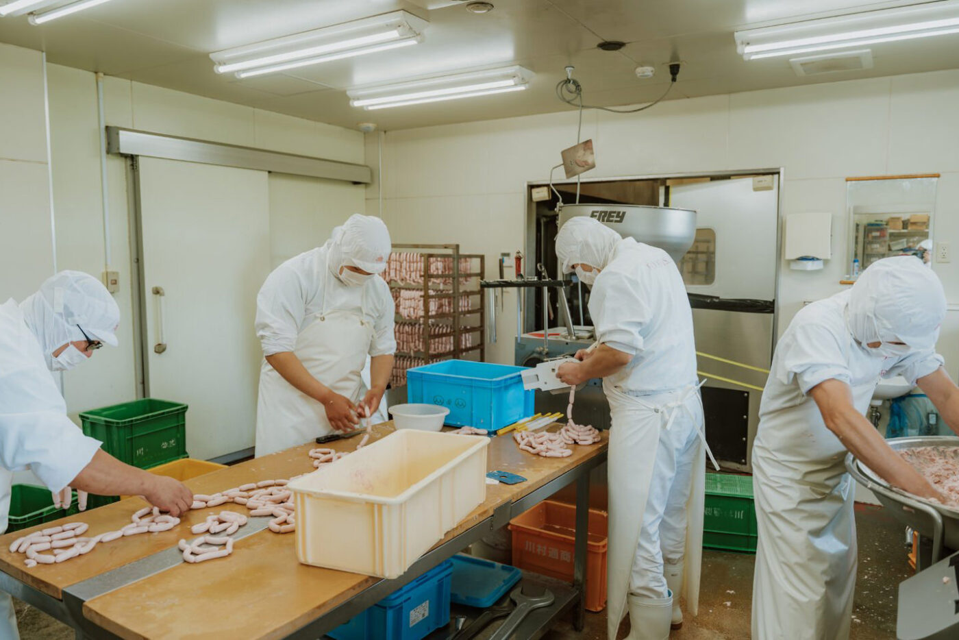 館ヶ森ハム工房見学